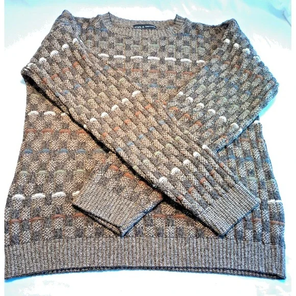 Croft & Barrow Men's Vintage Brown Sweater Size L - Picture 1 of 8